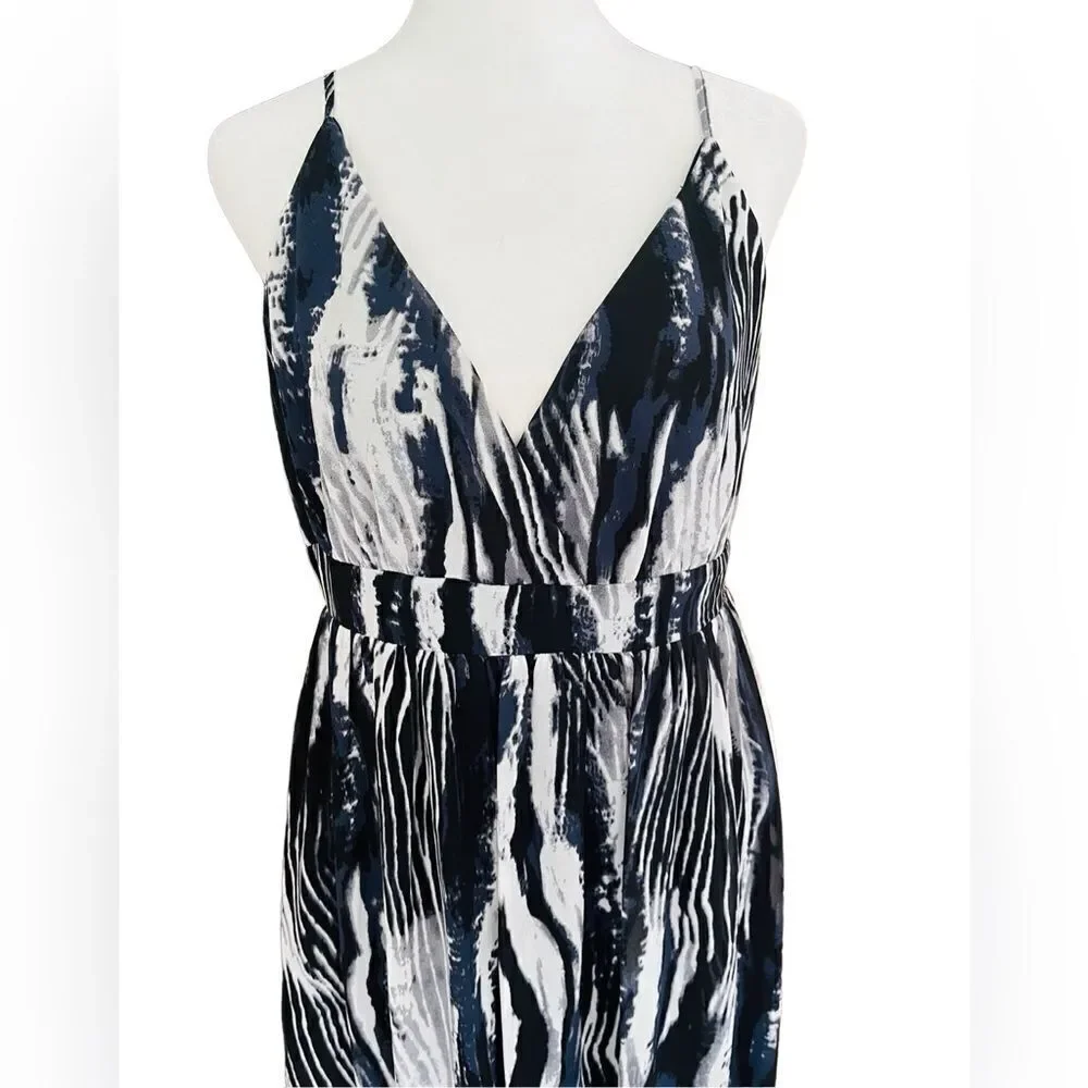 Fashion Nova Mina Maxi Dress - Black/combo, size L - Picture 9 of 14